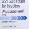 Accuzon Plus 500 mg/250 mg Injection