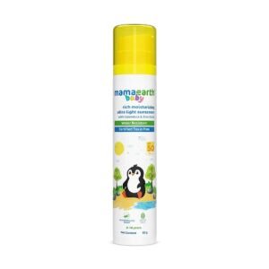 Mamaearth Baby Rich Moisturizing SPF 50 PA++++ Ultralight Sunscreen, 50 gm