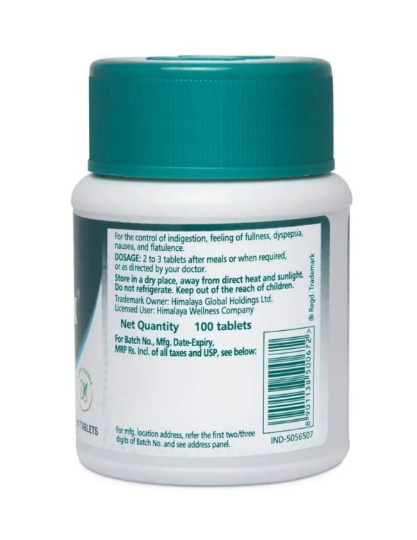 Himalaya Gasex, 100 Tablets - Image 2