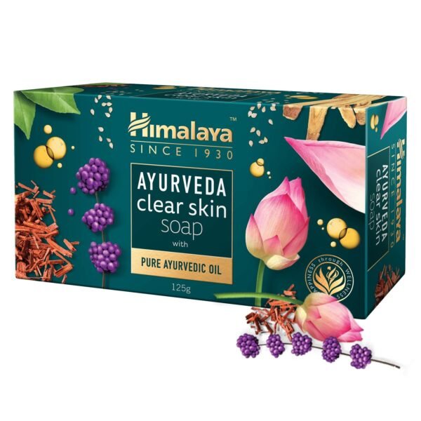 Ayurveda Clear Skin Soap 75 g (Pack of 1) - Image 3