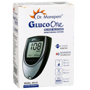 Gluco One BG 03 (Dr. Morepen) Blood Glucose Monitoring System