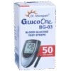 Gluco One BG 03 (Dr. Morepen) Test Strips Pack of 50