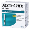 Accu-Chek Active Blood Glucose Test Strips Pack of 2 x 50