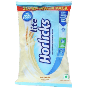 Horlicks Lite Badam Powder Pouch 450 g