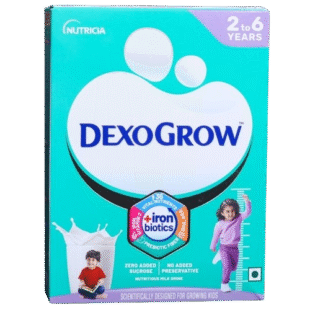 Dexogrow Powder Refill for Kids Aged 2 to 6 Years, 400 g