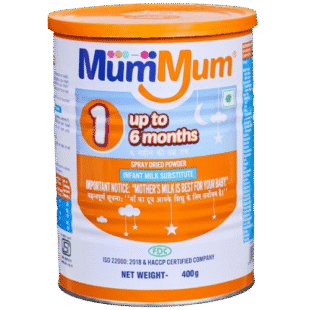 MumMum (1) Infant Spray Dried Powder 400 g (Pack of 1)