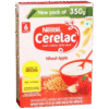 Nestle Cerelac Baby Cereal With Milk Wheat Apple 6 to 24 Months 350 g (Pack of 1)