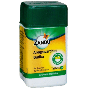 Zandu Arogyavardhini Gutika – 40 Tablets