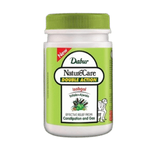 Dabur Nature Care Isabgol Double Action (Triphala & Ajwain) – 100g