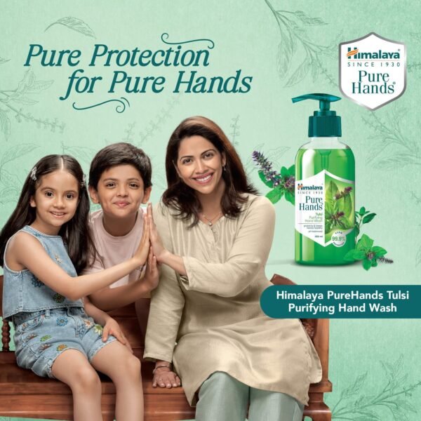 Himalaya Pure Hands Tulsi Purifying Hand Wash 250 ml (Pack of 1) - Image 2