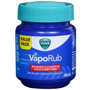 Vicks VapoRub – Cold Reliever Balm for Cough, Cold, and Congestion Relief