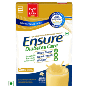 Ensure Diabetes Care Vanilla Delight Powder (Refill Pack) - 375g