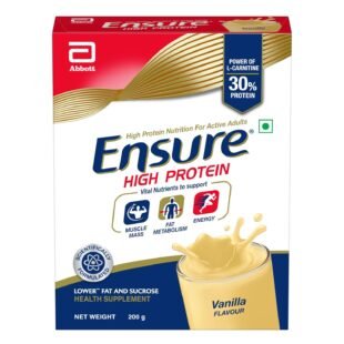 Ensure High Soy Protein Drink  Vanilla powder refill -200 g