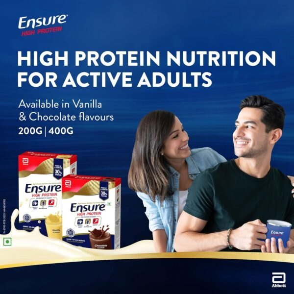 Ensure High Soy Protein Drink  Vanilla powder refill -200 g - Image 6