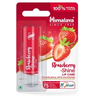 Himalaya Strawberry Shine Lip Care 4.5g (Pack of 1)