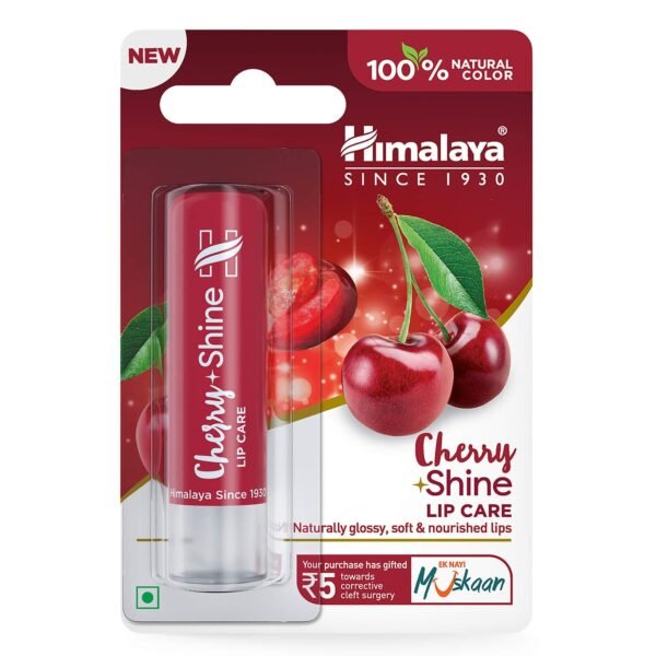 Himalaya Cherry Shine Lip Care 4.5g – Naturally Glossy & Nourished Lips