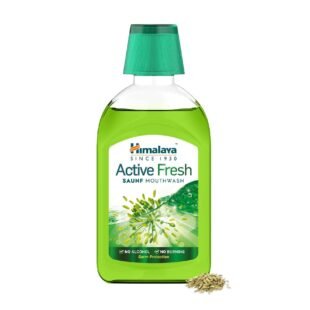 Himalaya Active Fresh Saunf Mouthwash 215ml (Pack of 1)