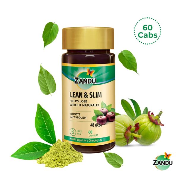 Zandu Lean & Slim Capsules (Pack of 60 Capsules)