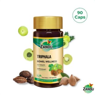 Zandu Triphala Capsules (Pack of 90)