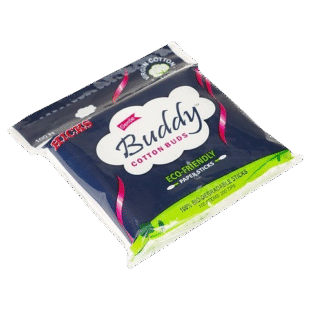 Hicks Ear Buds | 100% Pure Cotton | Gentle & Hygienic Cleaning | Pack of 1