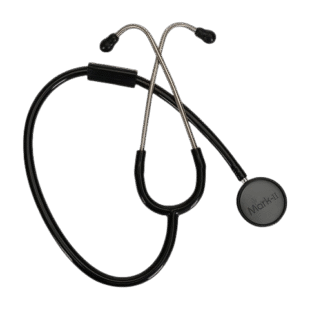 Hicks Mark II Stethoscope (Black) | Pack of 1