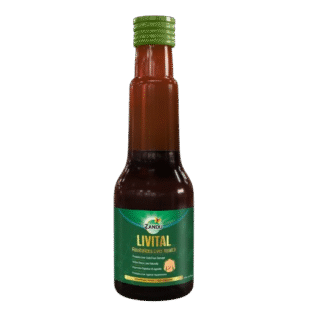 Zandu Livital Syrup | Boosts Appetite & Digestion (Pack of 1, 200 ml)