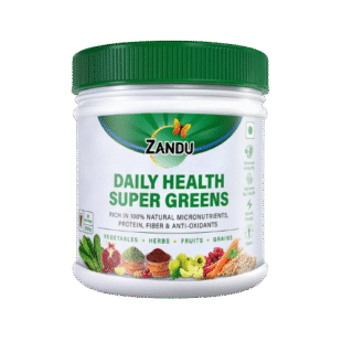 Zandu Daily Supergreens Powder Drink - 250 g Pack