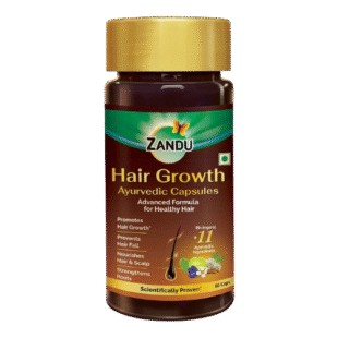 Zandu Ayurvedic Hair Growth – Pack of 60 Capsules