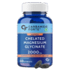 Carbamide Forte Chelated Magnesium Glycinate 2000mg Per Serving – 60 Veg Tablets