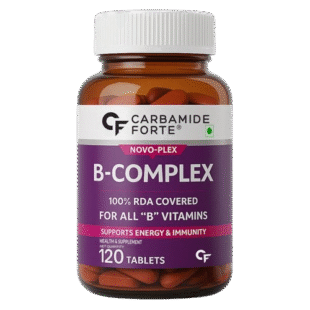 Carbamide Forte Vitamin B-Complex Tablets - Pack of 120