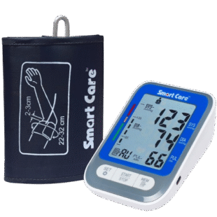 Smartcare Blood Pressure Monitor SC-208 with C-Type Plug and Play Connectivity