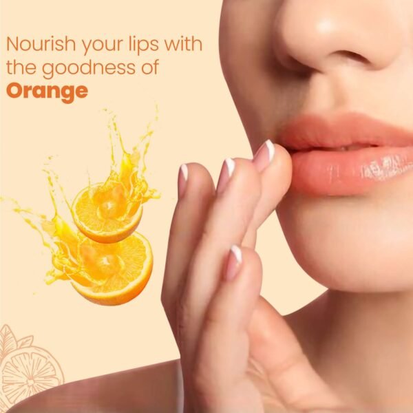 Himalaya Sun Protect Orange Lip Care 4.5g (Pack of 1) - Image 2