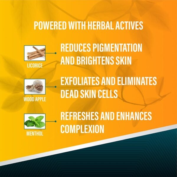 Himalaya Men Power Glow Licorice Face Wash - Image 2