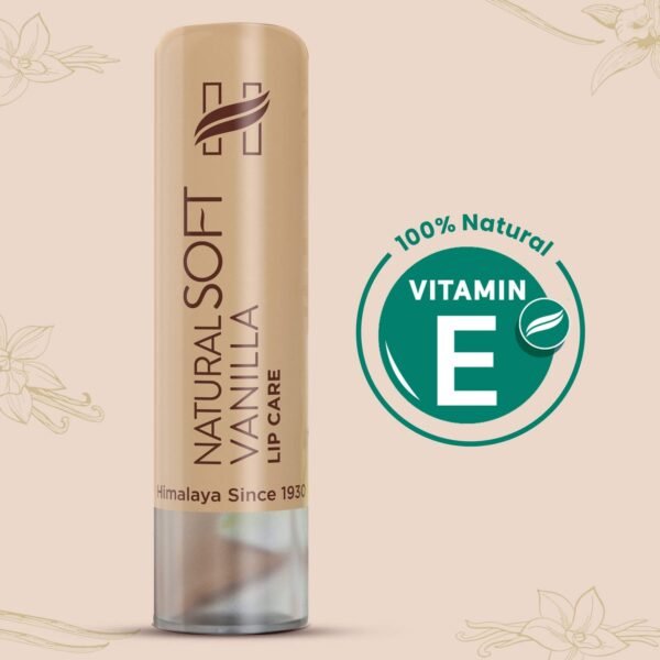 Himalaya Natural Soft Vanilla Lip Care 4.5g (Pack of 1) - Image 3