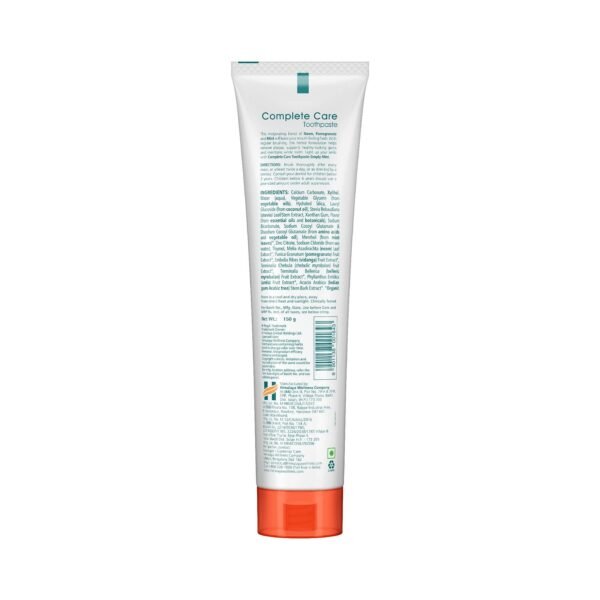 Himalaya BOTANIQUE Complete Care Toothpaste (Simply Mint) 150g (Pack of 1) - Image 3