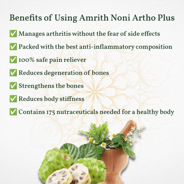 Amrith Noni Artho Plus – 750 ml (Pack of 1) - Image 3