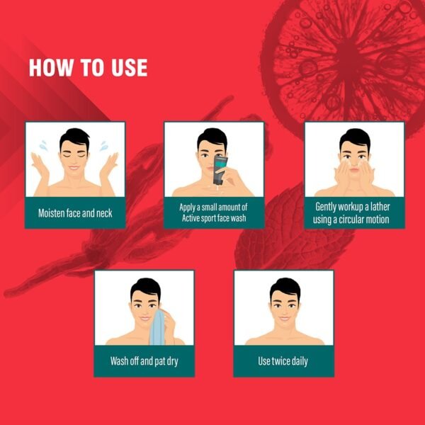 Himalaya Men Active Sport Face Wash - Image 4