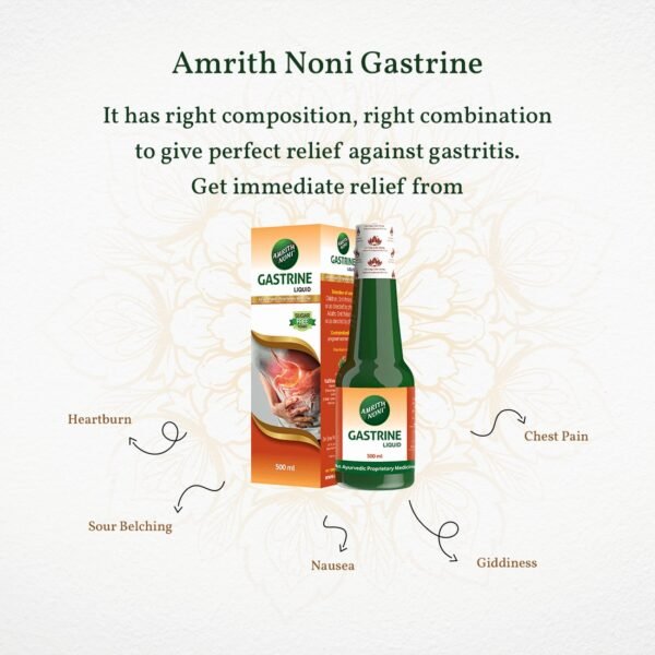 Amrith Noni Gastrine Syrup – 150 ml (Pack of 1) - Image 2
