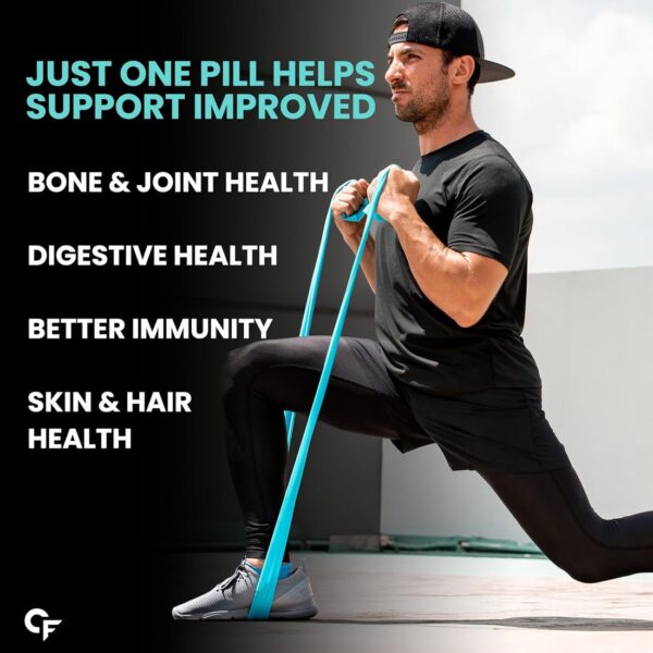 Carbamide Forte Multivitamin Tablets for Men with Ginseng & Probiotics | Vegetarian | Pack of 180 Tablets - Image 6