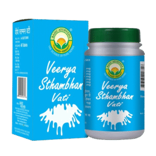 Basic Ayurveda Veerya Stambhan Vati 40 Tablets (Pack of 1)