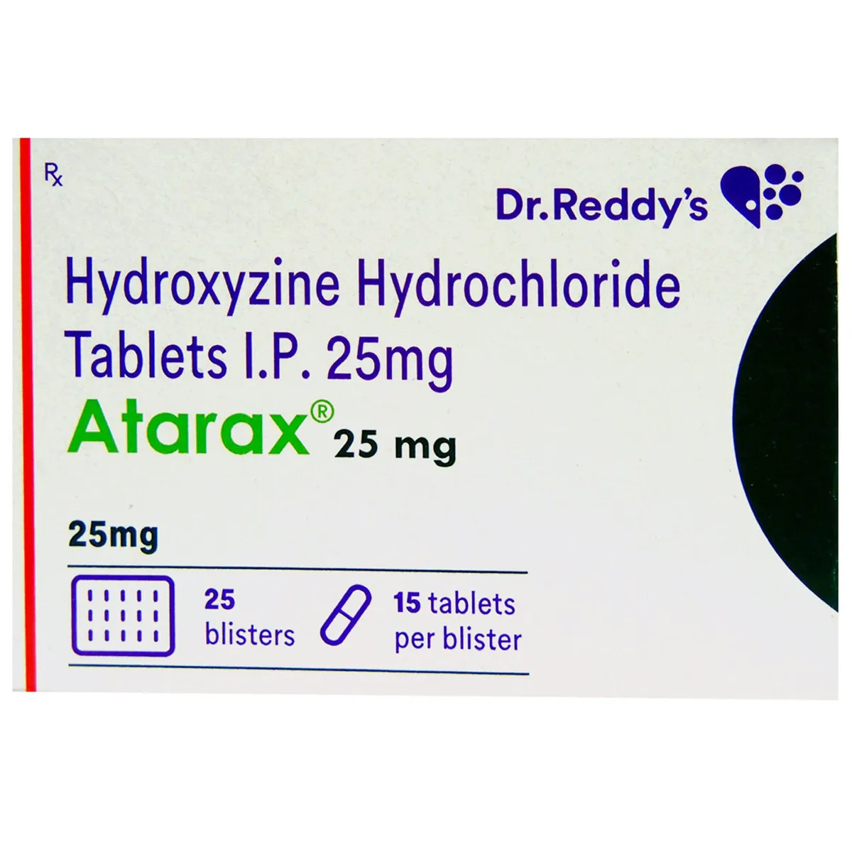 Atarax 25mg Tablet 1*15