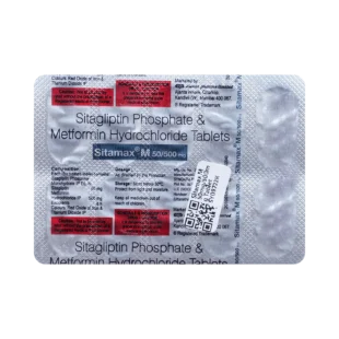 Sitamax M 50mg/500mg Tablet