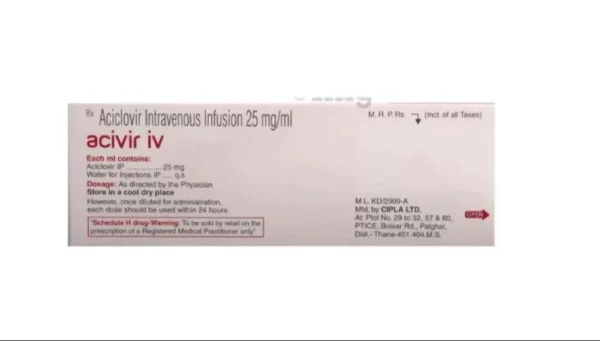 Acivir IV Injection - Image 2