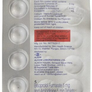 Bisokem AM 5mg/5mg Tablet'1*10