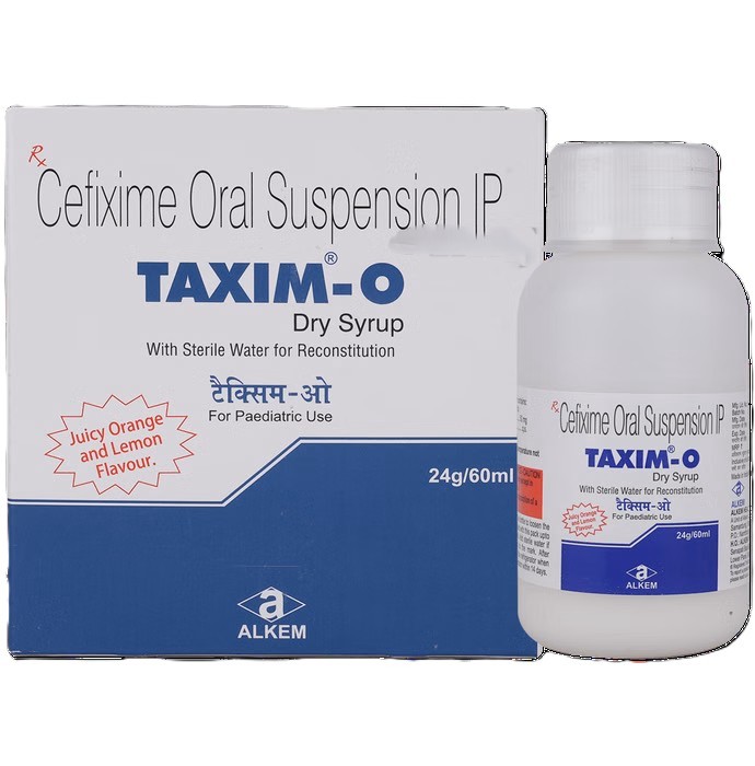 Taxim-O Dry Syrup Juicy Orange and Lemon'1*60ml