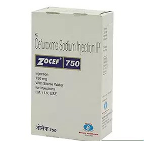 Zocef 750mg Injection'1vial