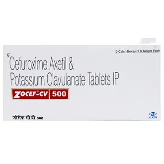 Zocef-CV 500 Tablet'1*6