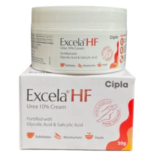 Excela HF Urea 10% Cream 50 gm