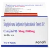 Cetapin S 50mg/1000mg Tablet