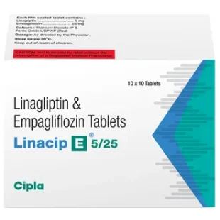Linacip E 5/25 Tablet